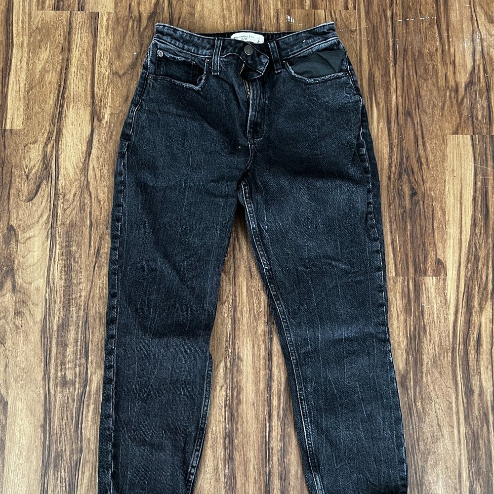 Abercrombie & Fitch the mom high rise curve love